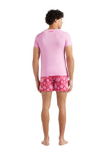 Load image into Gallery viewer, Organic Cotton T-shirt Flocked Turtle Heart Tahiti
