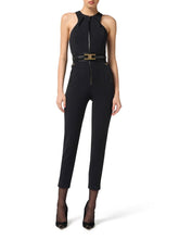 Load image into Gallery viewer, Jumpsuit in double-layer crêpe fabric with zip details
