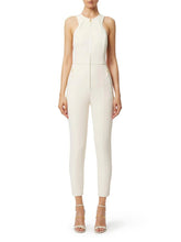 Load image into Gallery viewer, Jumpsuit in double-layer crêpe fabric with zip details
