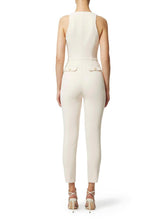 Load image into Gallery viewer, Jumpsuit in double-layer crêpe fabric with zip details
