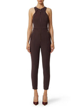 Load image into Gallery viewer, Jumpsuit in double-layer crêpe fabric with zip details
