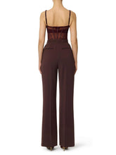 Load image into Gallery viewer, Jumpsuit in lightweight crêpe and tulle fabrics
