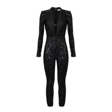 Load image into Gallery viewer, Red Carpet full sequin jumpsuit
