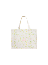 Load image into Gallery viewer, Emiko reversible tote bag with cherry print
