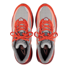 Load image into Gallery viewer, New Balance Made in USA Molten Lava with Monarch Burgundy and Slate Grey U990RT6
