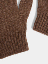 Load image into Gallery viewer, Birk coffee cashmere gloves
