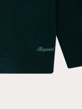Load image into Gallery viewer, Jameson Green Cashmere Contrast Collar Sweater
