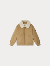 Load image into Gallery viewer, John quilted jacket with removable collar in water-repellent cotton
