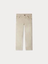 Load image into Gallery viewer, Jagger straight pants in organic cotton velvet putty
