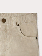 Load image into Gallery viewer, Jagger straight pants in organic cotton velvet putty
