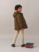 Load image into Gallery viewer, Jagger straight pants in organic cotton velvet putty
