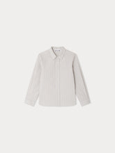 Load image into Gallery viewer, Tangui shirt with pointed collar and striped poplin
