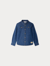 Load image into Gallery viewer, Jared Western Denim Cutout Shirt
