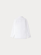 Load image into Gallery viewer, Aristotle shirt with pique collar and cuffs in cotton poplin
