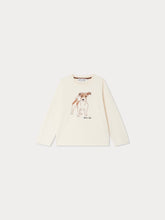 Load image into Gallery viewer, Tadda Embroidered Dog T-shirt in organic cotton
