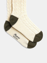 Load image into Gallery viewer, Gamil cream twisted socks
