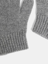 Load image into Gallery viewer, Birk gray cashmere gloves
