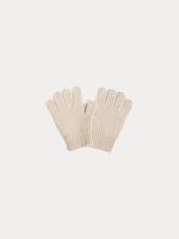 Load image into Gallery viewer, Birk beige cashmere gloves
