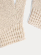 Load image into Gallery viewer, Birk beige cashmere gloves
