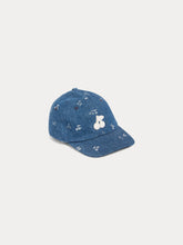 Load image into Gallery viewer, Arnold denim cap with cherries
