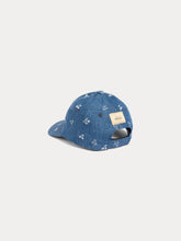 Load image into Gallery viewer, Arnold denim cap with cherries
