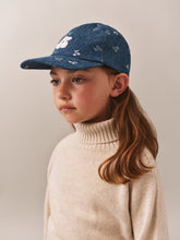 Load image into Gallery viewer, Arnold denim cap with cherries
