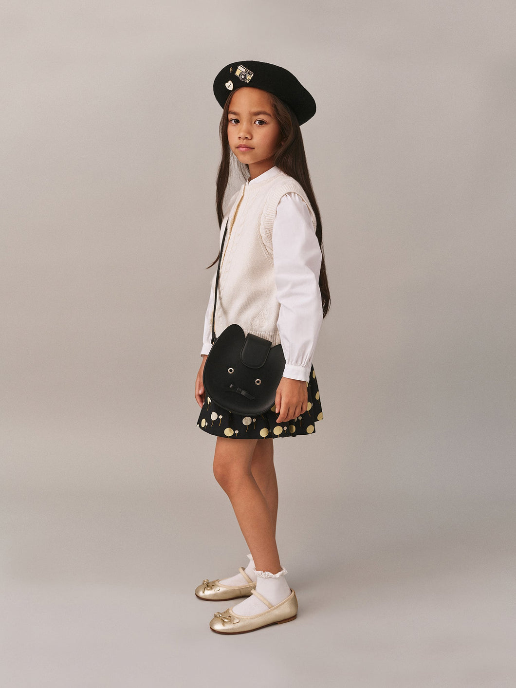 Juro leather cat bag