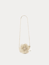 Load image into Gallery viewer, Jordan bag in gold lamé fabric
