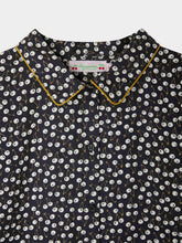 Load image into Gallery viewer, Organic cotton cherry print hyacinth blouse
