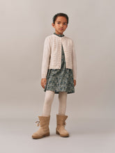Load image into Gallery viewer, Juka cardigan with fancy stitch in wool and cashmere
