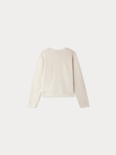 Load image into Gallery viewer, Juka cardigan with fancy stitch in wool and cashmere
