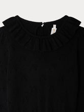 Load image into Gallery viewer, Jelma ruffled dress knitted in wool and silk
