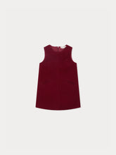 Load image into Gallery viewer, Jolla cherry embroidered corduroy dress
