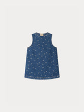 Load image into Gallery viewer, Jette dress in cherry jacquard denim
