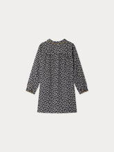 Load image into Gallery viewer, Dorothée dress with cherry print in organic cotton twill
