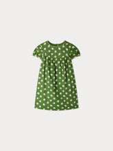 Load image into Gallery viewer, Alinda green cherry print dress
