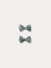 Load image into Gallery viewer, Tutu barrette in Liberty fabric in blue organic cotton
