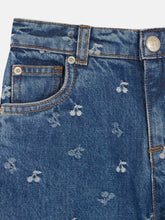 Load image into Gallery viewer, Jasmina pants in cherry jacquard denim
