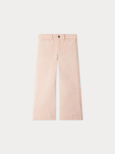 Load image into Gallery viewer, Gersande flare pants in organic cotton
