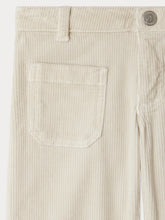 Load image into Gallery viewer, Jennifael straight pants in organic cotton velvet putty
