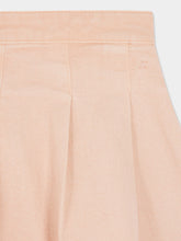 Load image into Gallery viewer, Jedda pleated skirt in organic cotton
