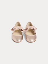 Load image into Gallery viewer, Jany ballerinas in rose gold leather
