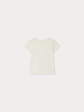 Load image into Gallery viewer, Capricia T-shirt with cat print and embroidered sequins in organic cotton
