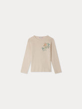 Load image into Gallery viewer, Tidjiane T-shirt with bird print in organic cotton
