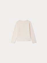 Load image into Gallery viewer, Theia T-shirt with embroidered horses in organic cotton
