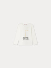 Load image into Gallery viewer, Tidjiane T-shirt with Eiffel Tower print in organic cotton
