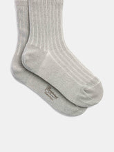 Load image into Gallery viewer, Elvire blue cotton socks
