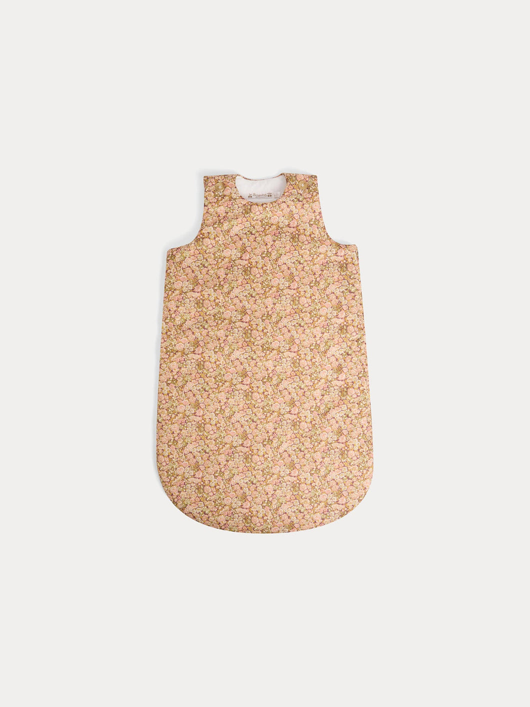Joujou sleeping bag with zip in Liberty fabric in organic cotton