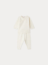 Load image into Gallery viewer, Timao printed V-neck crossover set in organic cotton
