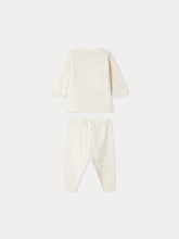 Load image into Gallery viewer, Timao printed V-neck crossover set in organic cotton
